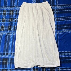 Vintage Moda International Beige Maxi Skirt - Size M